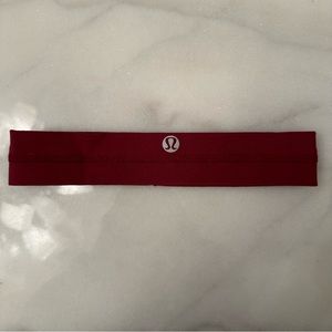 NEW Lululemon Burgundy 1.5” Headband